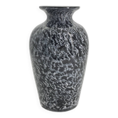 Vase vintage en verre soufflé