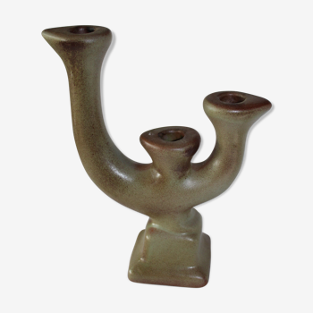 Vintage ceramic candlestick