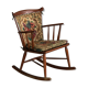 Fauteuil à bascule vintage par Farstrup