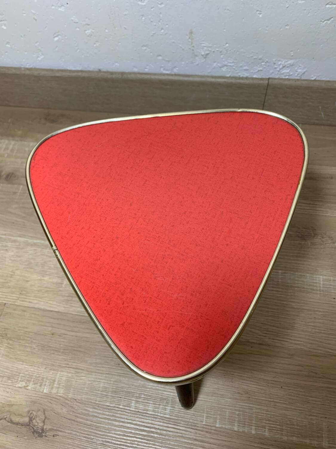 Vintage triangular plant holder