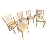 Chaises bistrot aerogommées
