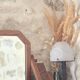 Art Deco pivoting mirror in solid wood from the 1930s.