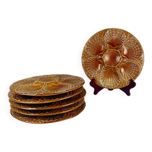 set de 6 assiettes à