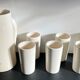 Orangeade service to vintage ceramic soldiers