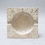 Fratelli Mannelli ashtray in travertine 1960s