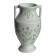 Small porcelain amphora from the Royal Lily of Limoges, limited edition, decorated.