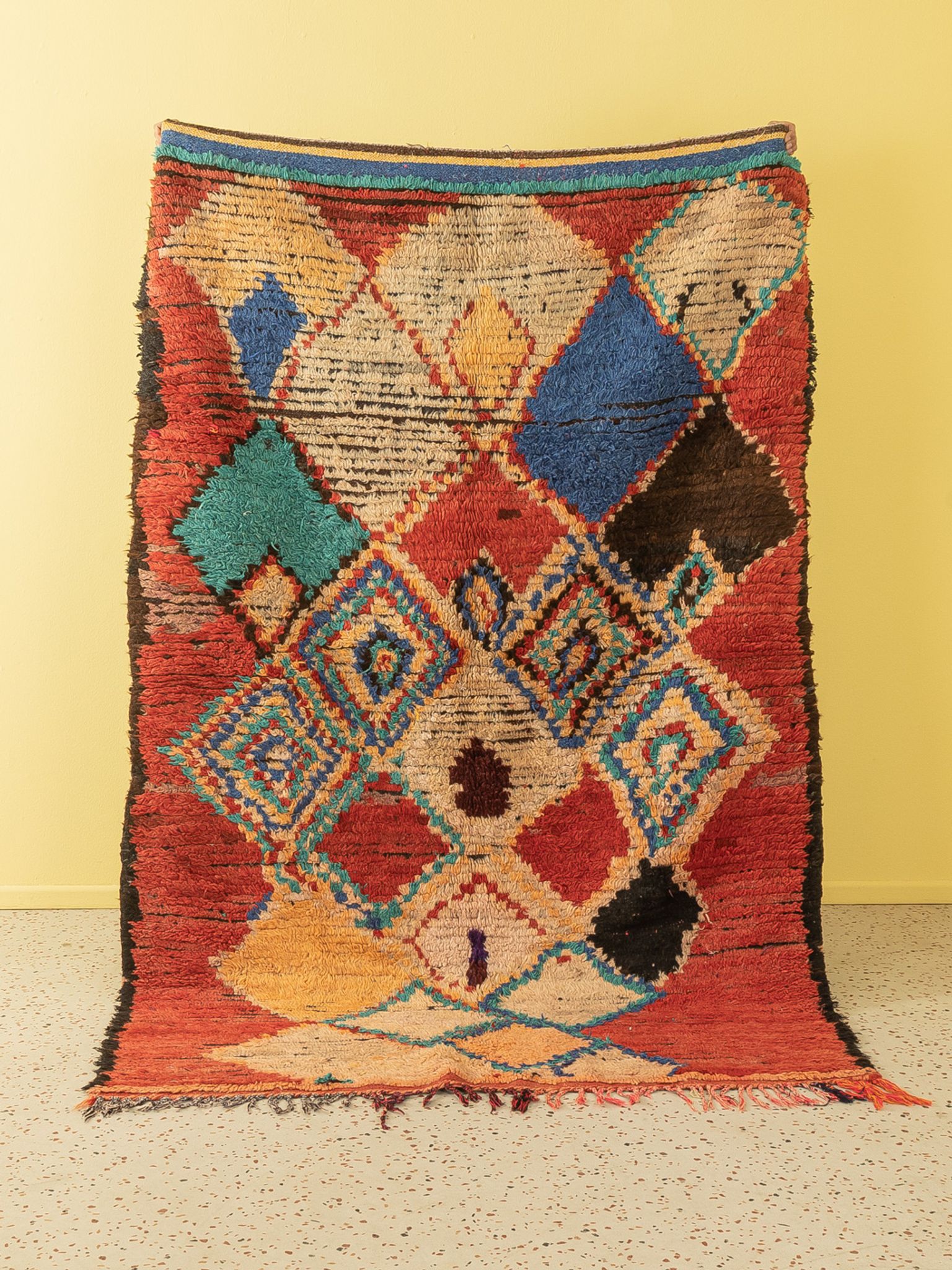 Tapis berbère 156 x 247 azilal vintage