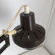 Vintage lamp 1960 office architect Ledu chocolate - 52 cm