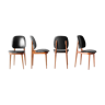 Set of 4 chairs Pegasus by Baumann 1960