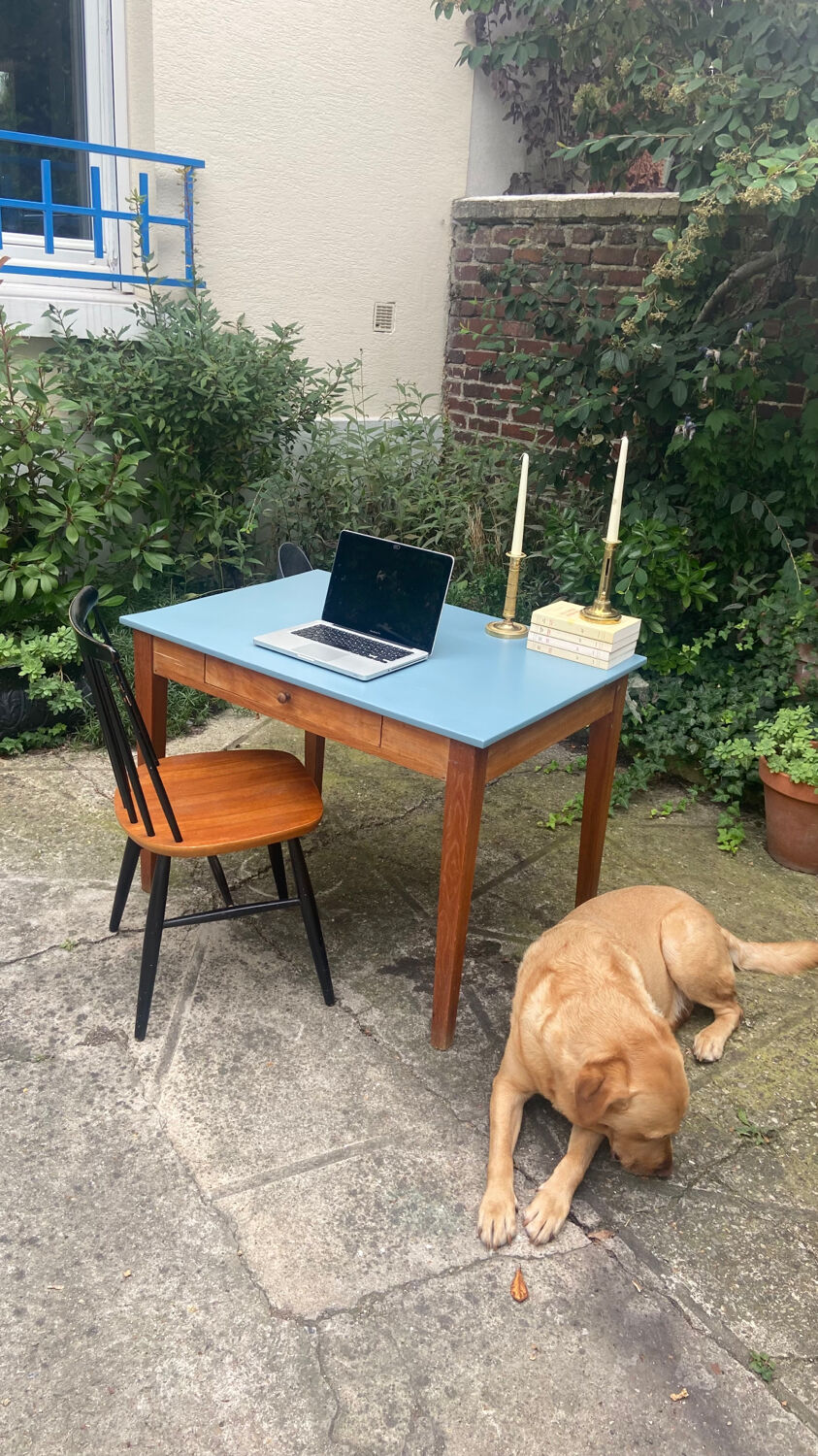 Small vintage farm table or desk 1940