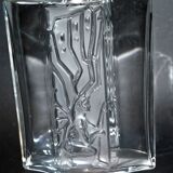 Carafe Flacon ICARE en cristal dépoli signé et numéroté 2006 LALIQUE FRANCE