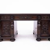 Antique desk from the late 19th century, Western Europe.