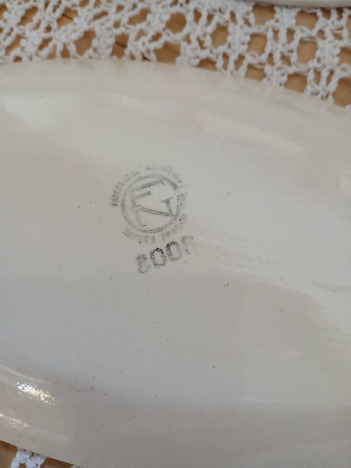 Set of antique Scottish tile dishes