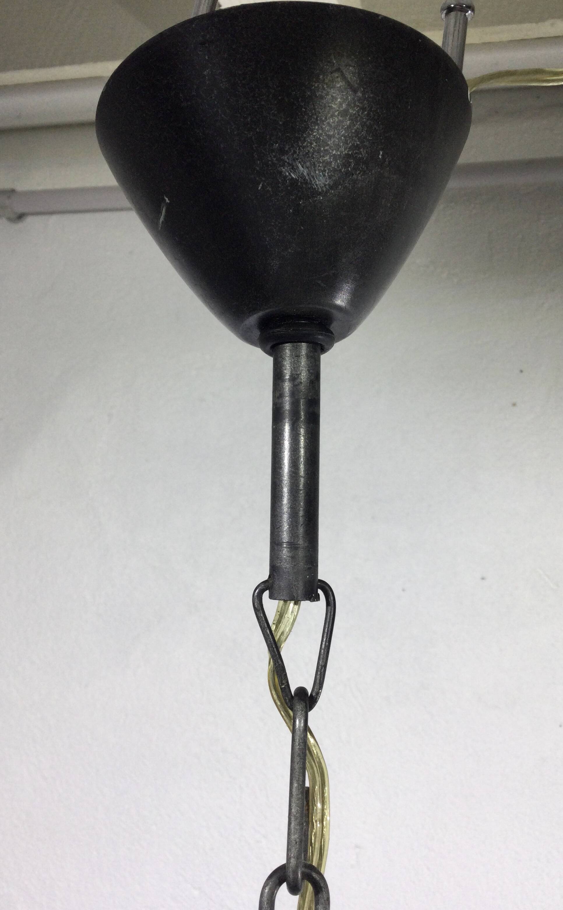 2-light wrought iron lantern