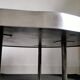 Onyx and aluminum coffee table