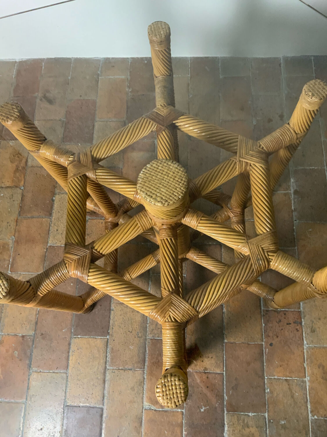 Modern and organic dining table