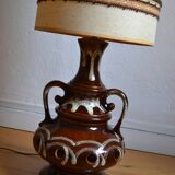 Floor lamp ceramic openwork floor lamp 70s 1970