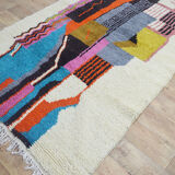Abstract Berber carpet 260 X 153 CM
