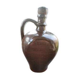 Old sandstone bottle