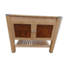 Meuble de cuisine ou meuble de salle de bain en bois massif