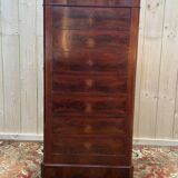 Semainier époque Louis Philippe en acajou et placage d’acajou