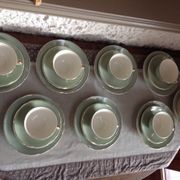 Peppermint coffee and dessert service / Villeroy - Boch / vintage 50-60