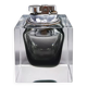 1960s grey table lighter in Murano Sommerso glass by Flavio Poli for Seguso