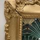 Golden vintage frame
