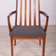 Chaises de salle à manger en teck et tissu du milieu du siècle par Leslie Dandy pour G-Plan, années 1960, lot de 6