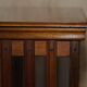 Restored Victorian walnut revolving library.
