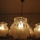 Art deco chandelier with 5 arms of light