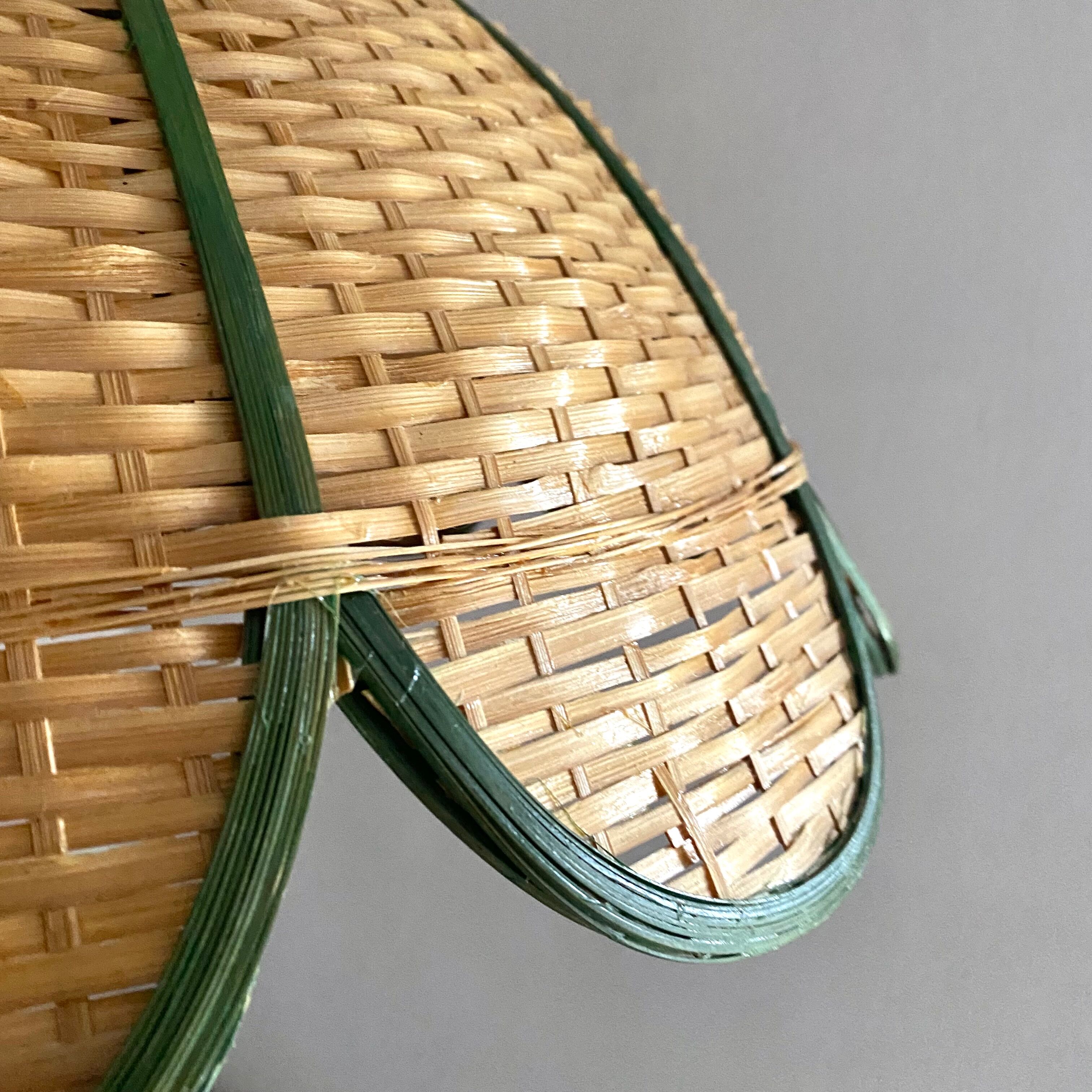 Vintage bamboo buffery bicolor abat