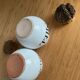 Ceramic spice jars, jam, honey
