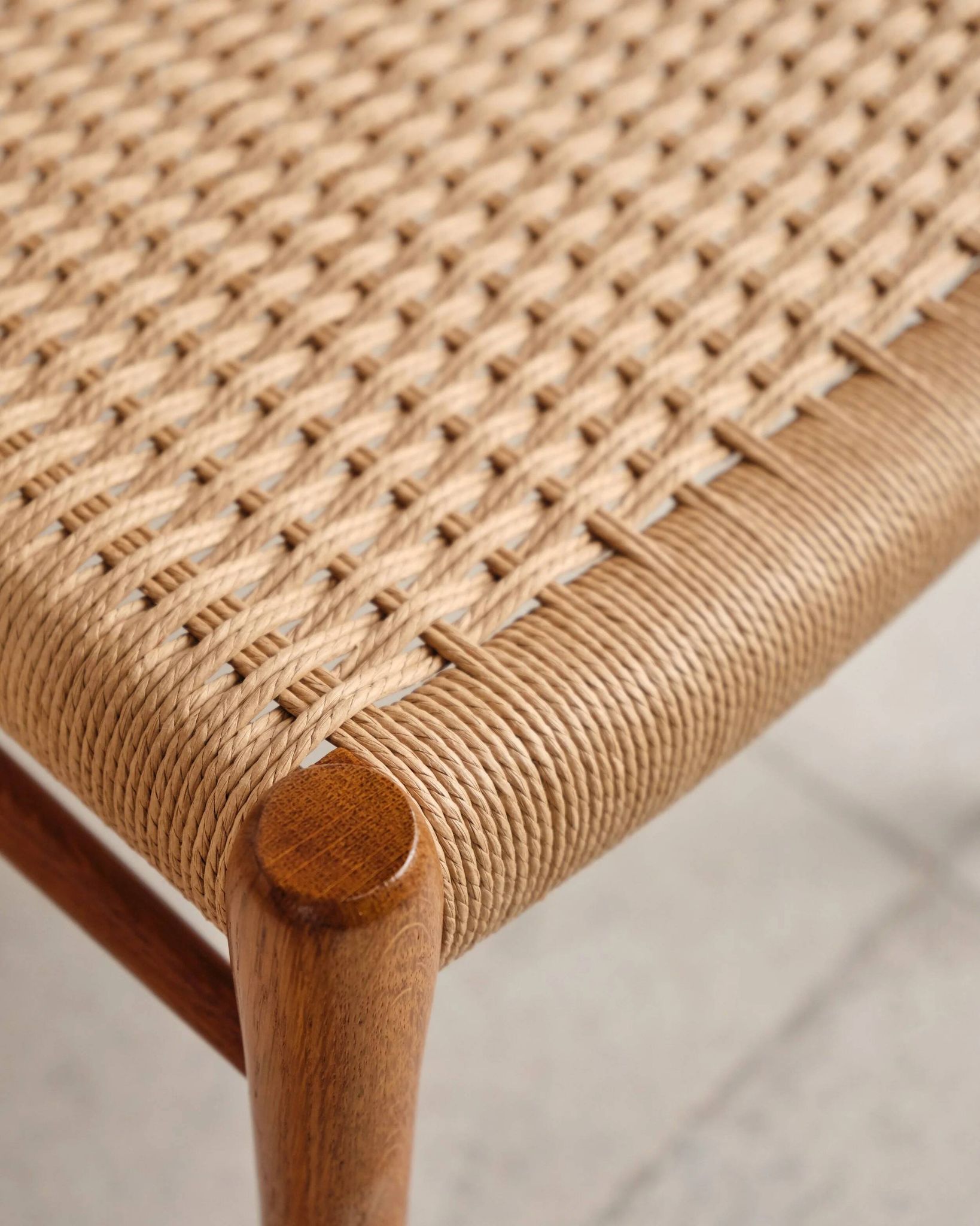 Set of 4 chairs model 75 in oak, Niels O. Møller, Denmark, 1950s