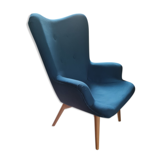 Blue armchair