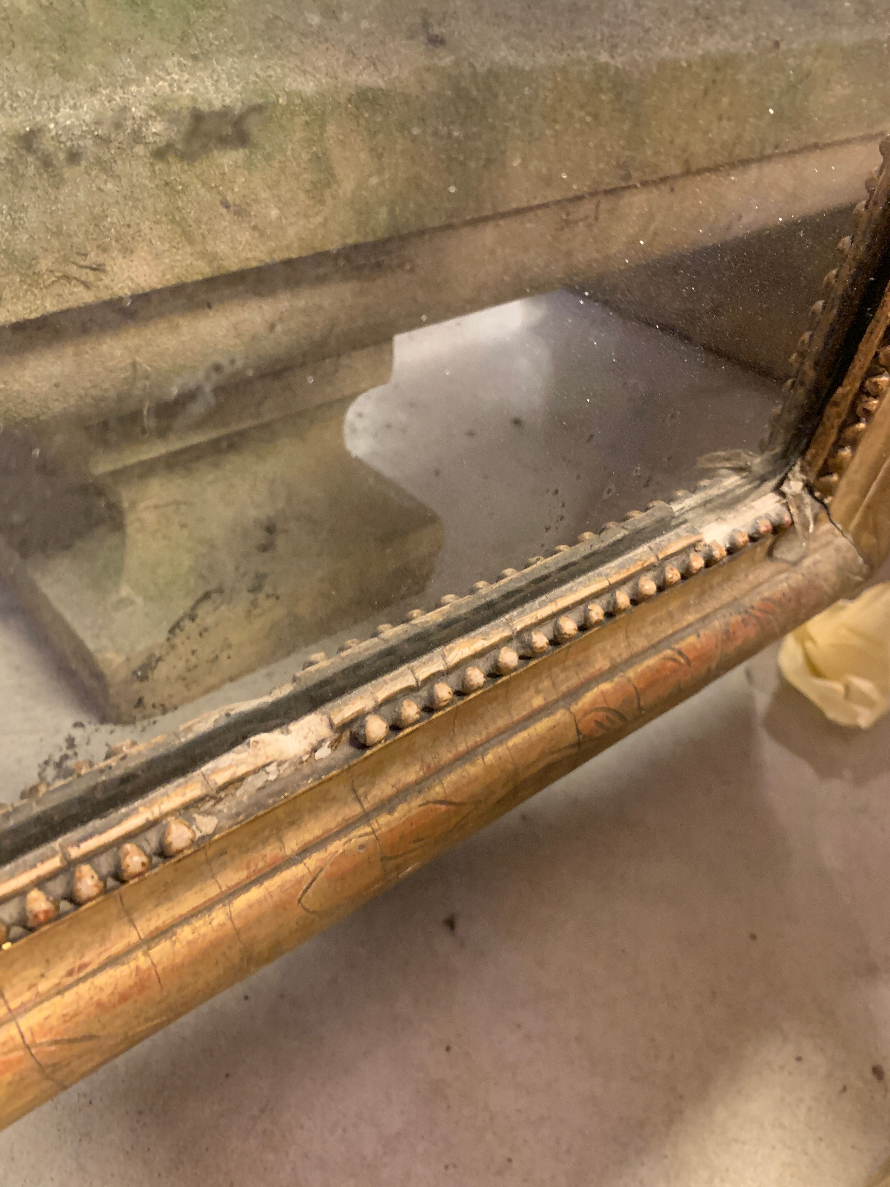 Napoleon III mirror - 176x92cm