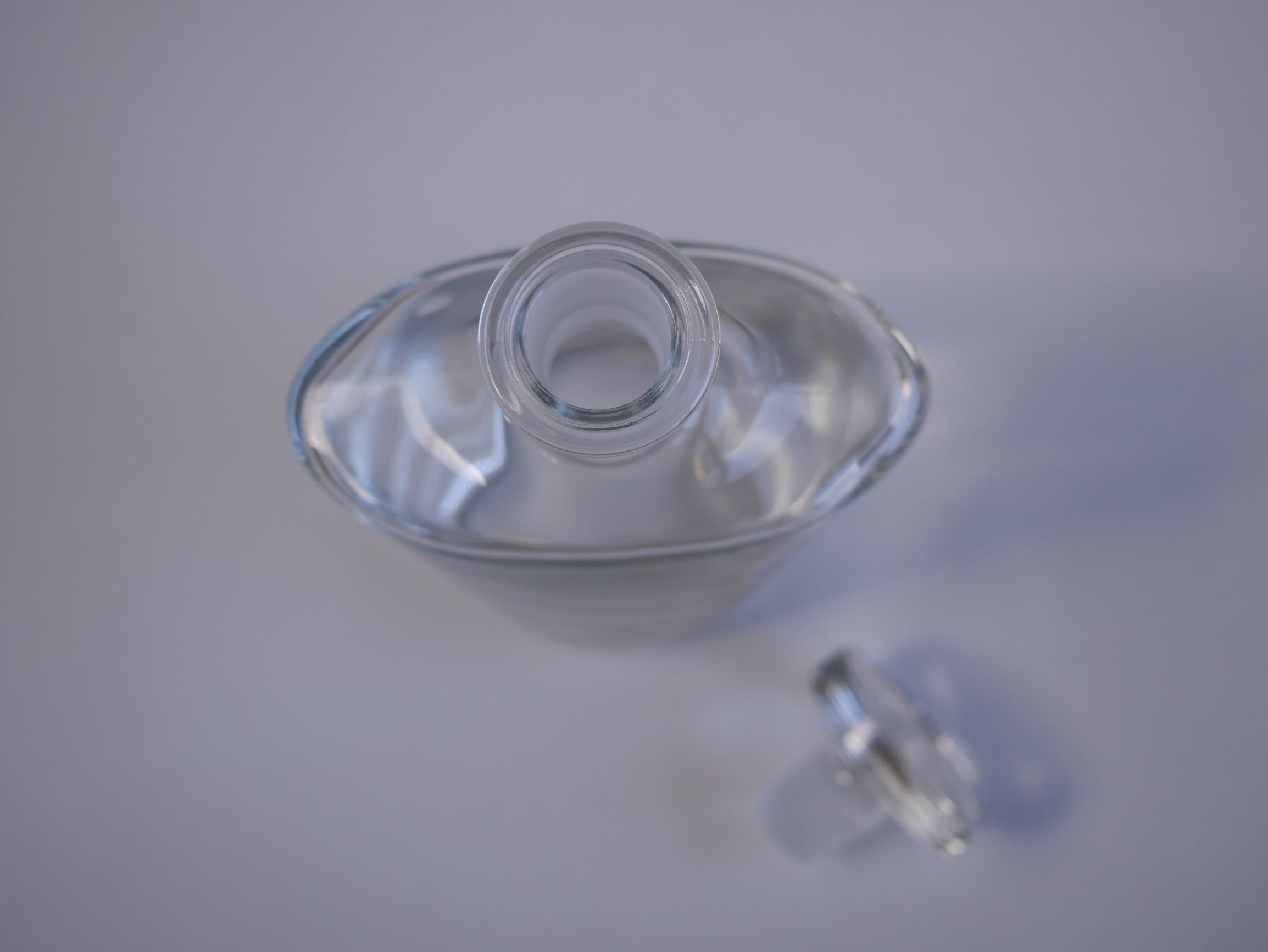 Vintage glass bottle