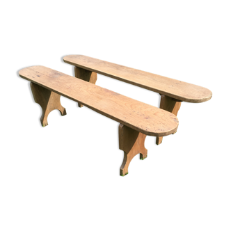 Pair of benches