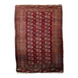 Tapis vintage ouzbek Boukhara fait main 128 cm x 183 cm années 1920