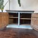 Antique fishmonger’s furniture – Solid stone top – Nearly century-old piece