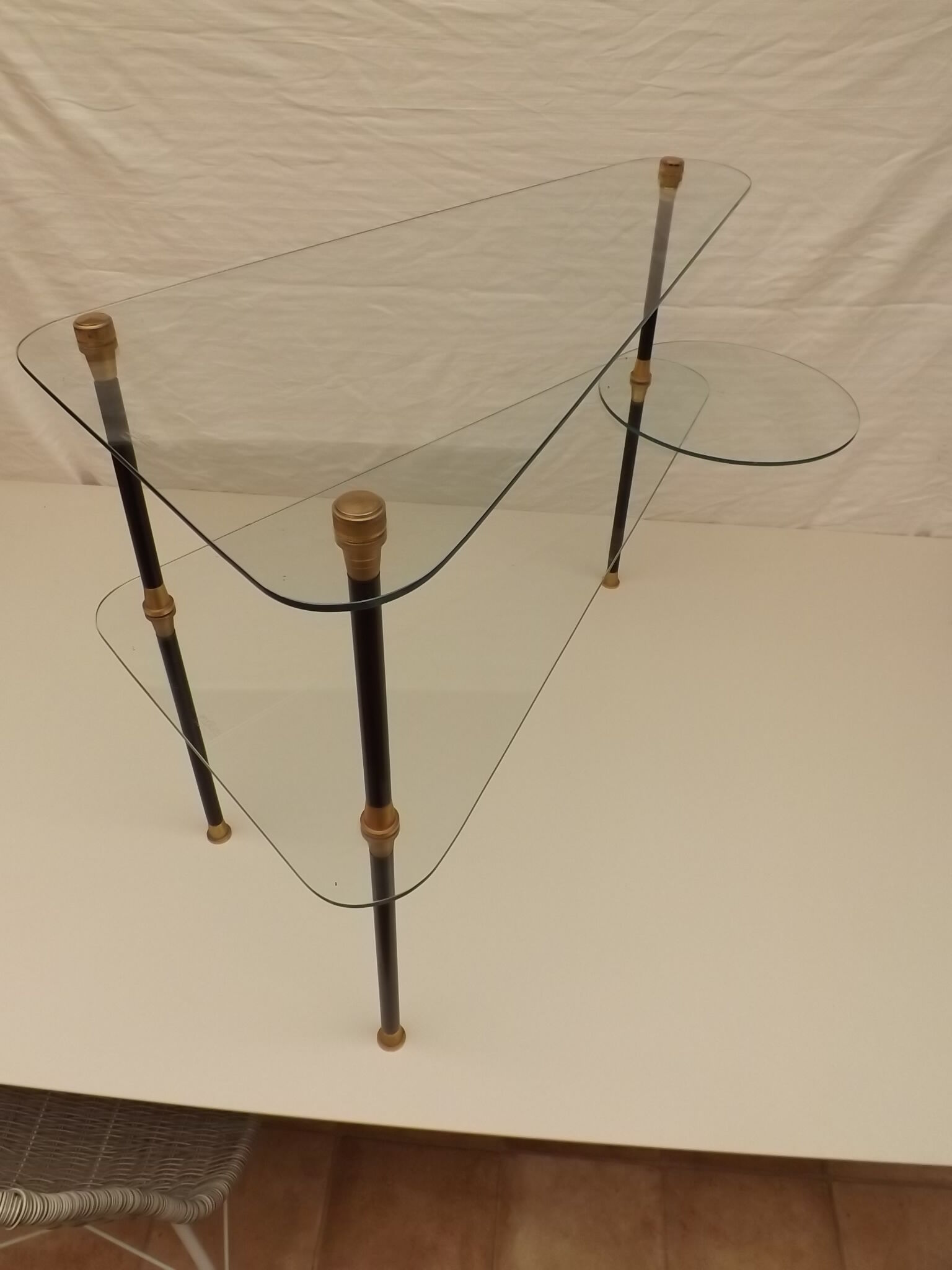 Carcassonne 1950 tripod shop shelf