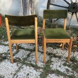 Set of 4 vintage Baumann chairs