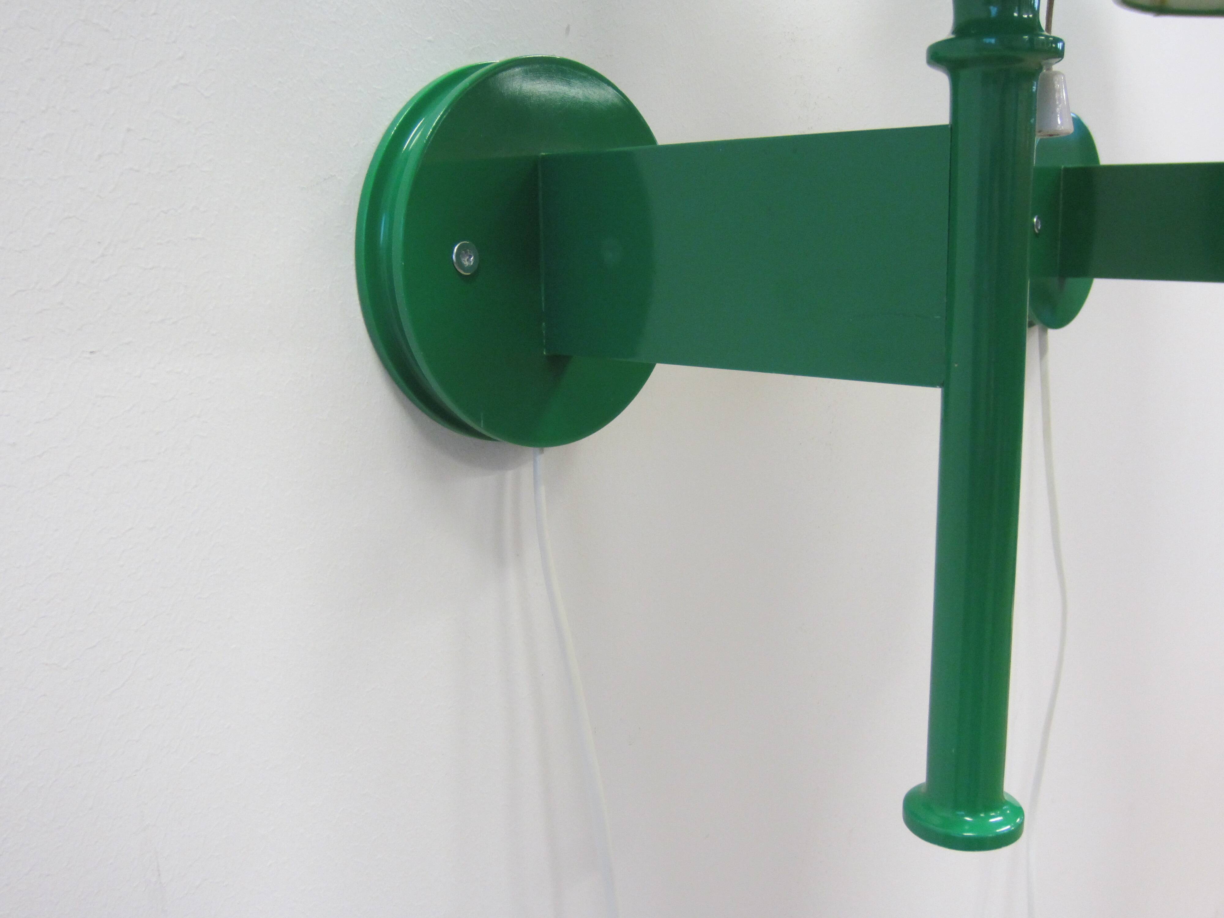 Pair of Scandinavian Luxus wall lamps by Uno and Östen Kristiansson