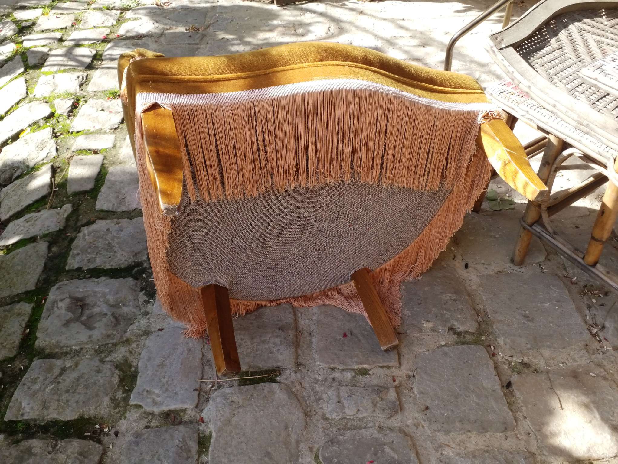 Pair of toad armchairs