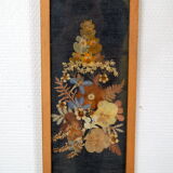Frame dried flowers