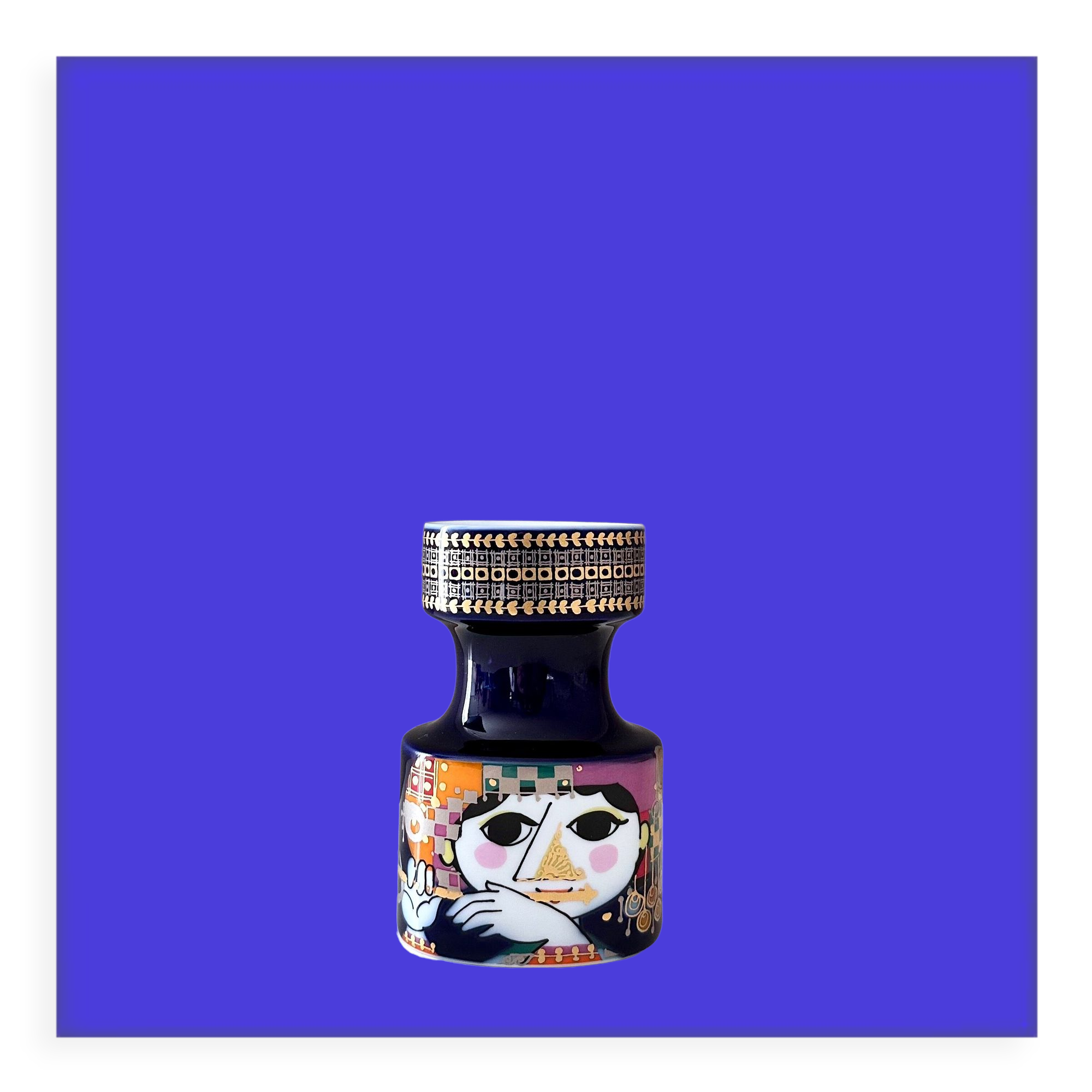 Rosenthal Björn Wiinblad candle holder from 1001 Nights, 70's
