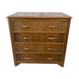 30s chest of drawers with marble top