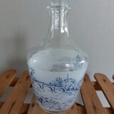 Carafe ancienne avec bouchon en verre