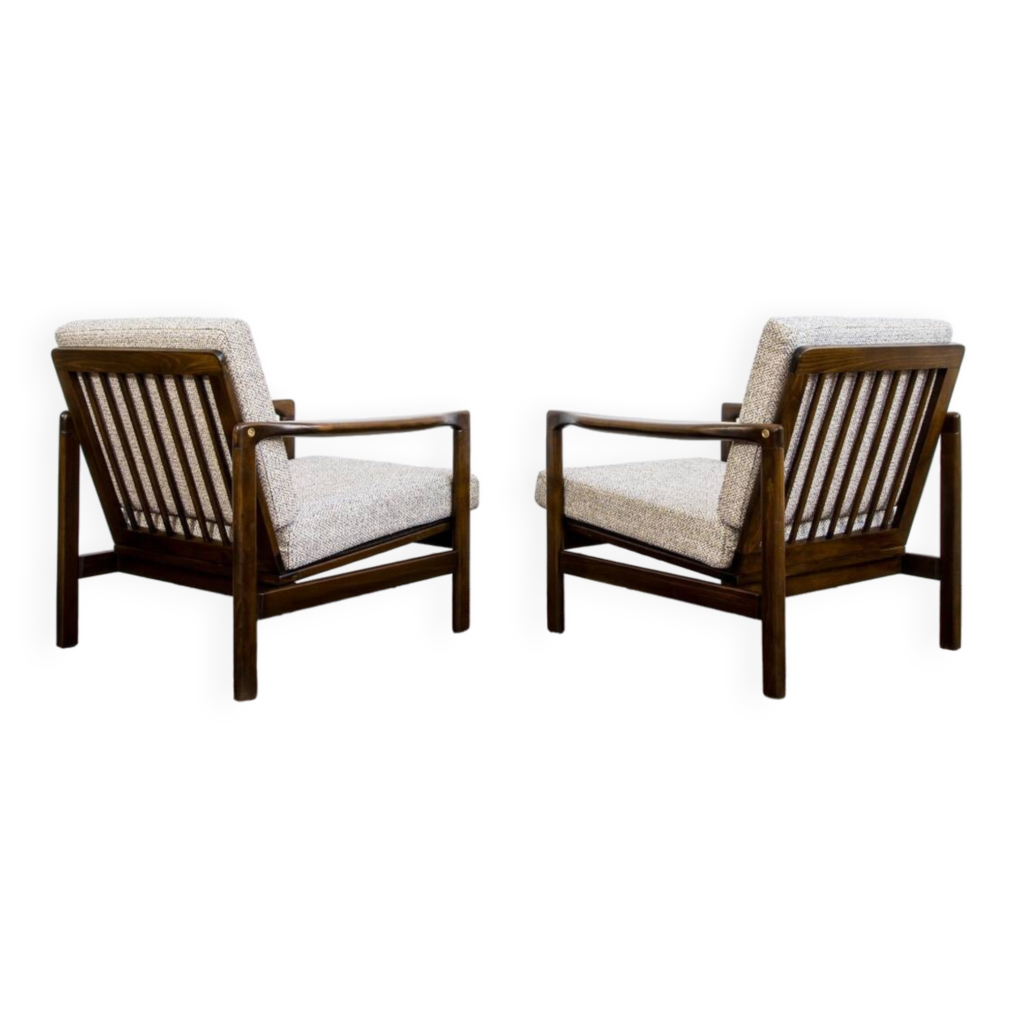 Pair Of Mid Century Armchairs B7522 by Zenon Bączyk, 1960's