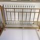 Bed gold brass